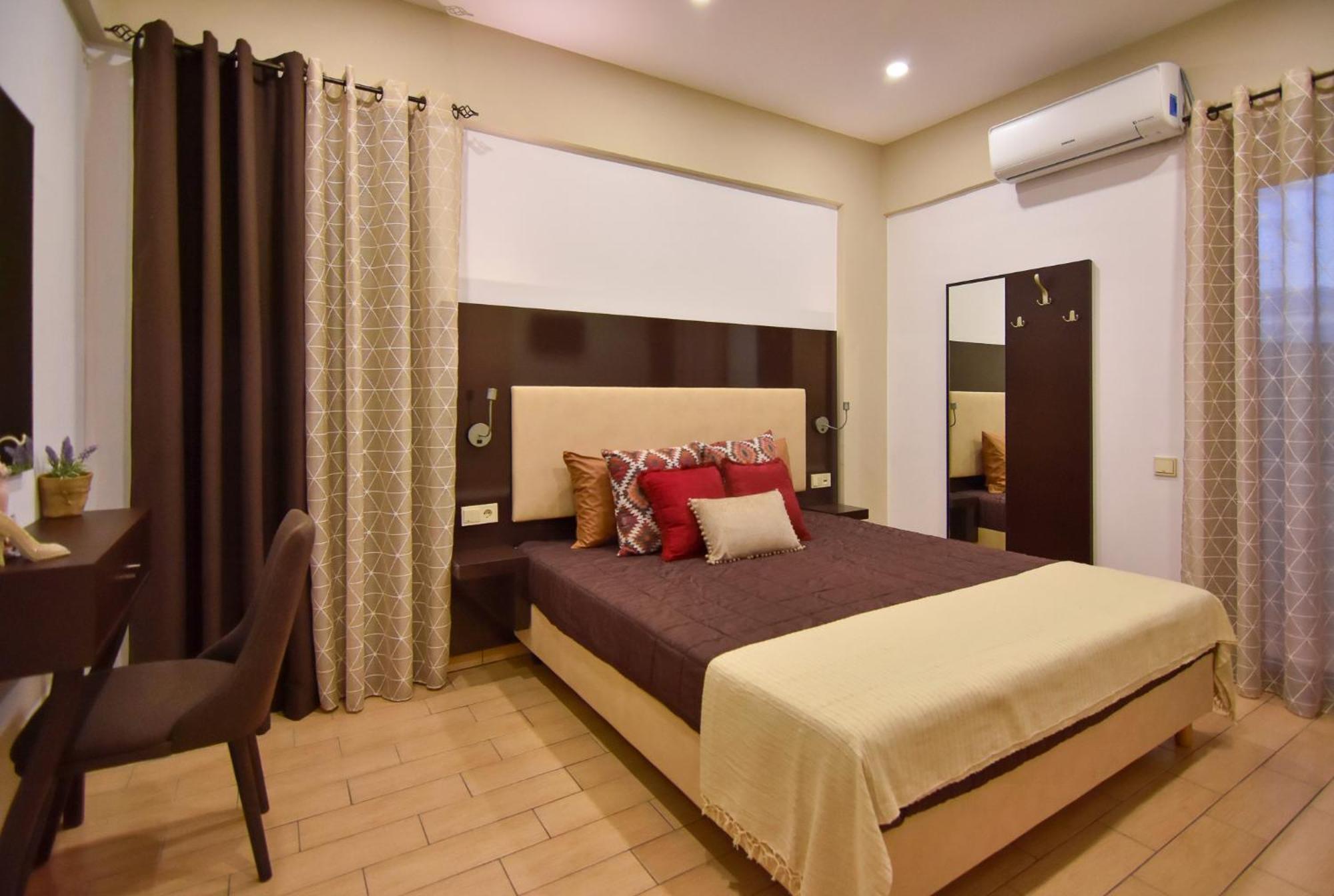 A Cozy Eco Villa By The Sea Goúvai Ngoại thất bức ảnh