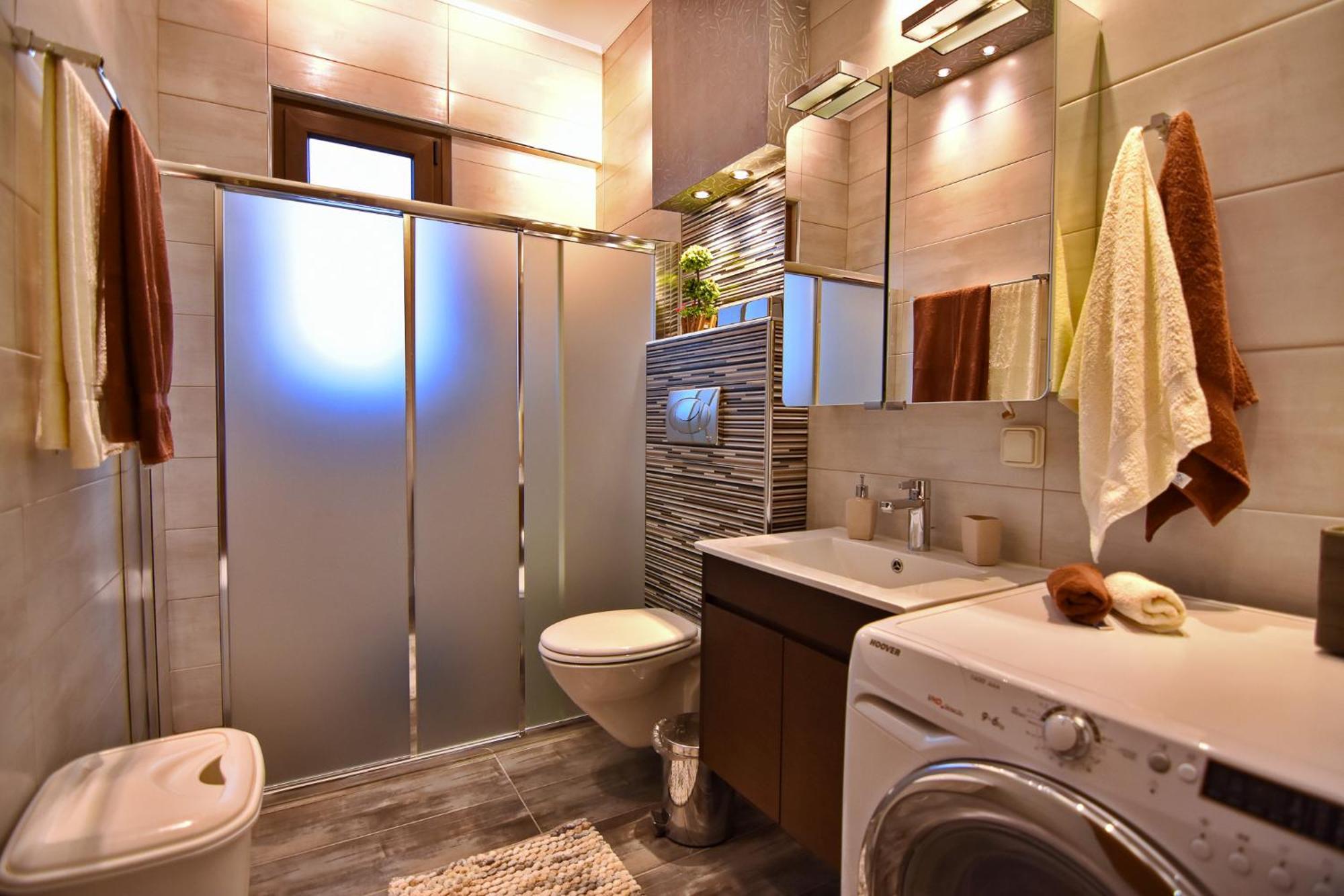 A Cozy Eco Villa By The Sea Goúvai Ngoại thất bức ảnh