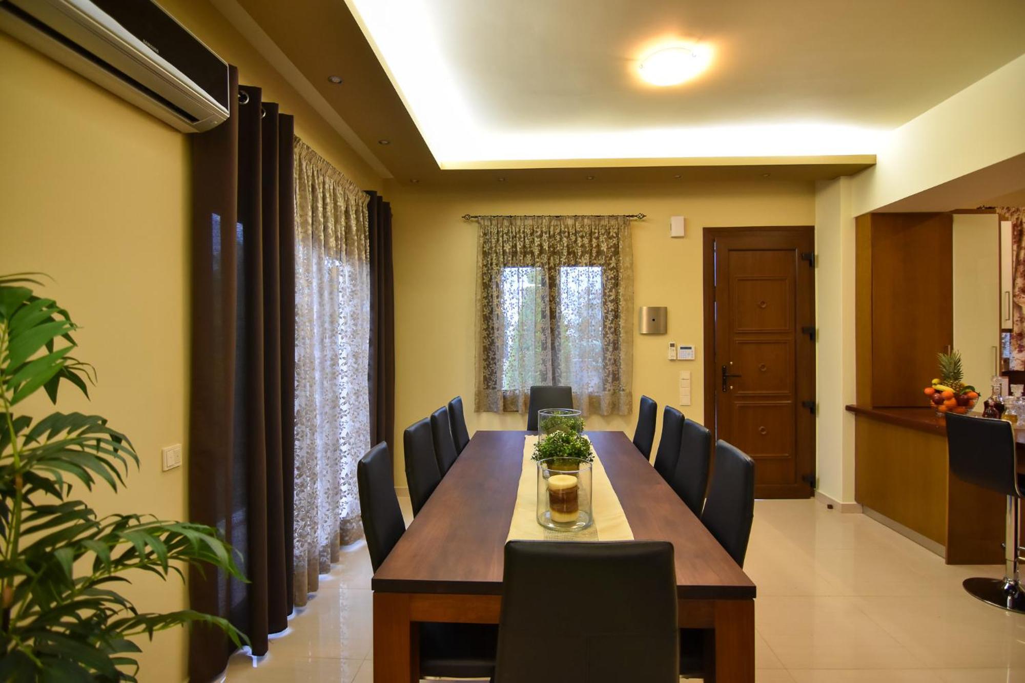 A Cozy Eco Villa By The Sea Goúvai Ngoại thất bức ảnh